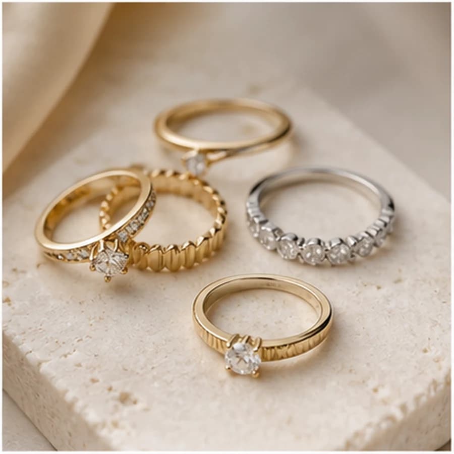 Rings jewellery category